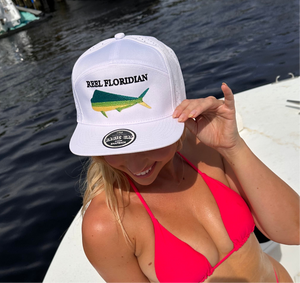 Reel Floridian Performance Fishing Hat + Free Dehooker & Cutters